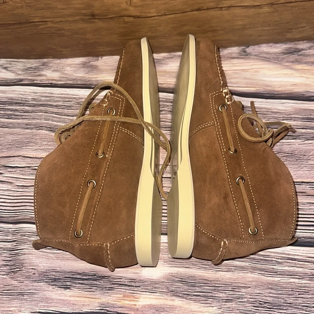 J.crew Factory men’s Chukka boots dark brown new with box size 8.5